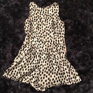 Polka dot romper